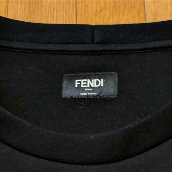Mens Fendi "Super Bugs" Embroidered Sweatshirt - Picture 2 of 5